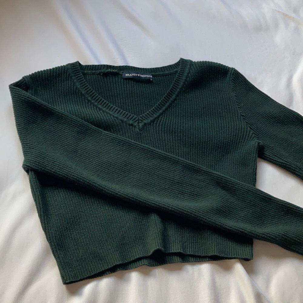 Brandy Melville Green Milena Sweater